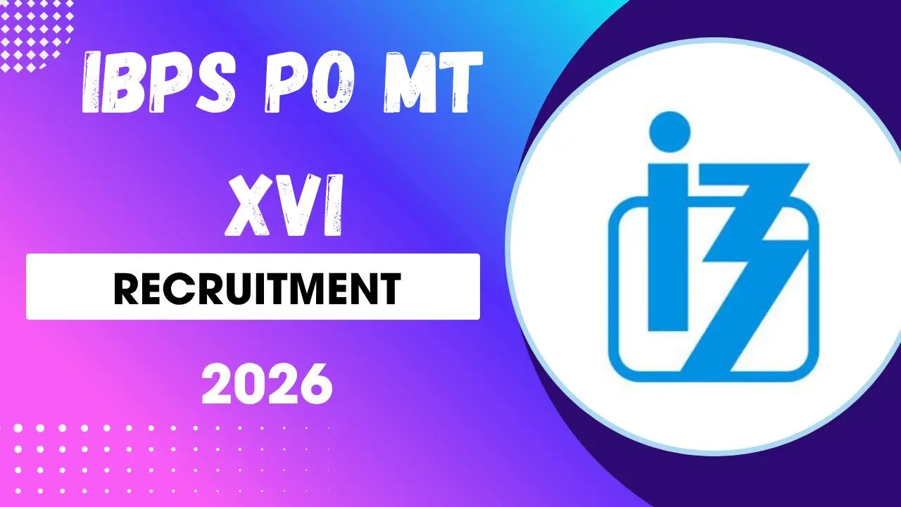 IBPS PO MT XVI  Recruitment 2026